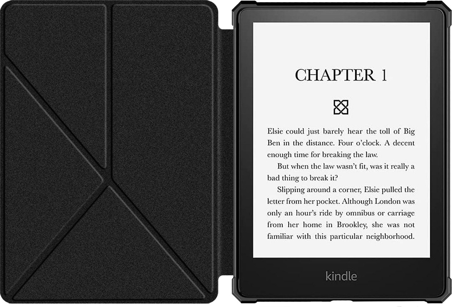 BeCover Ultra Slim Origami для Amazon Kindle Paperwhite 11th Gen. 2021 Black (707218) - зображення 1