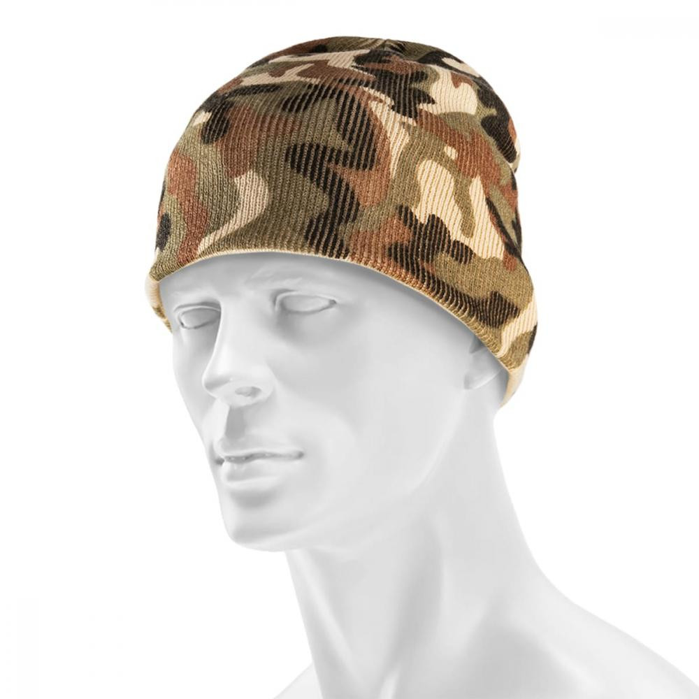 Mil-Tec Watch Cap Beanie - Woodland - зображення 1