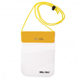   Mil-Tec Waterproof Neck Wallet 130x200mm / yellow (15821115)