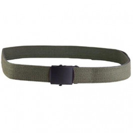   Mil-Tec Ремінь  Cotton Black Buckle - Olive (13110201)