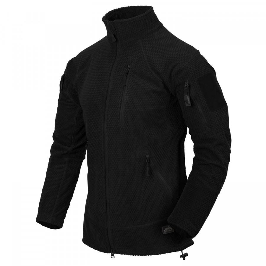 Helikon-Tex Кофта Helikon Alpha Tactical Grid Fleece Jacket Black M BL-ALT-FG-01 - зображення 1