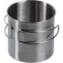   Mil-Tec TRINKBECHER STAINLESS STEEL 800 ML (DRAHTGRIFFE) (14602800)