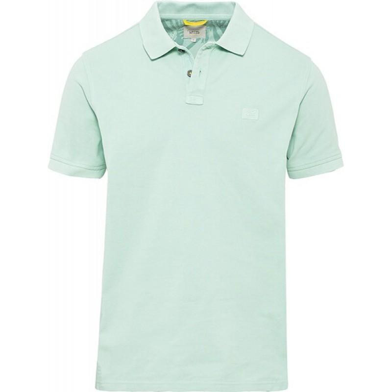 Camel Active Поло gmd polo (409965-1P00-33) XXL Бірюза - зображення 1