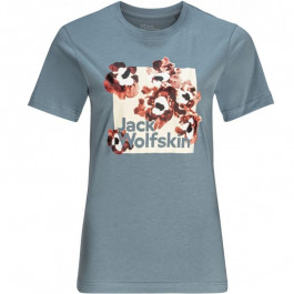 Jack Wolfskin Футболка florell box t w (1809051_1282) S Блакитний