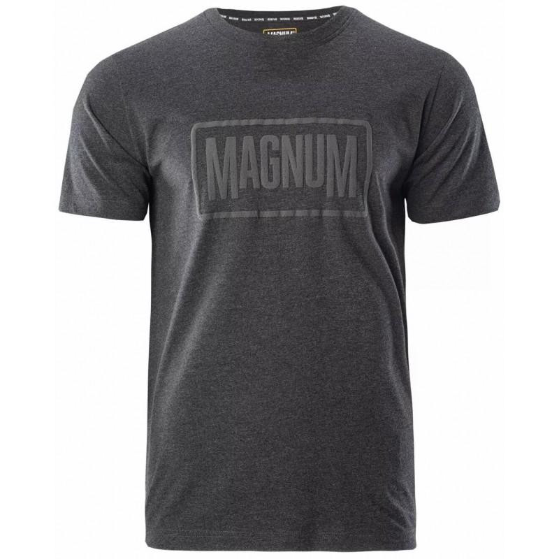 Magnum Футболка  essential t-shirt 2.0 (MAG ESSENTIAL T-SHIRT 2.0-BLK) XL Чорний меланж - зображення 1