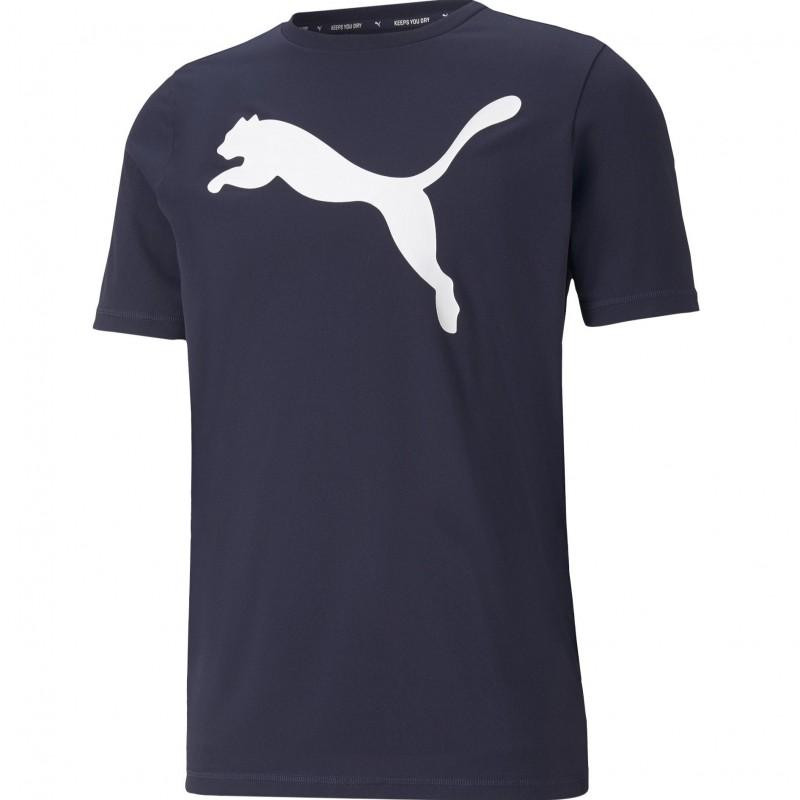 PUMA Футболка спортивна active big logo tee (586724-06) XL Синій - зображення 1