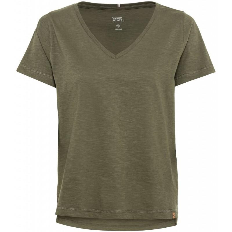 Camel Active Футболка t-shirt (309629-3T07-32) L Хакі - зображення 1