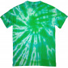 TKT Import Тай-дай футболка бавовняна Green Tie-Dye  900042 XXL зелений - зображення 1
