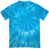 TKT Import Тай-дай футболка бавовняна бірюзова з принтом Turquoise Tie-Dye  900046 XL бірюзовий - зображення 1