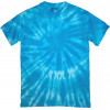 TKT Import Тай-дай футболка бавовняна бірюзова з принтом Turquoise Tie-Dye  900046 S бірюзовий - зображення 1