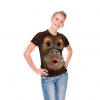 The Mountain Футболка з мавпою бавовняна коричнева  Big Face Baby Orangutan 103587 XL коричневий - зображення 2