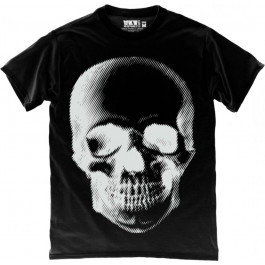   TKT Import Футболка бавовняна чорна з черепом Matrix Skull in Black  900015-black S