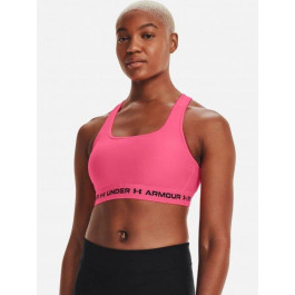   Under Armour Спортивний топ  UA Crossback Mid Bra 1361034-653 XS Рожевий (194513955206)