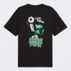 PUMA Чорна чоловіча футболка  GRAPHICS SUPER  FOOTBALL Relaxed Tee 628007/01 M чорний - зображення 5