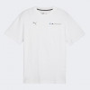 PUMA Біла чоловіча футболка  BMW MMS ESS+ LOGO TEE 627506/02 M білий - зображення 4