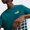 PUMA Темно-зелена чоловіча футболка  ESS+ Tape Tee 847382/08 XXL темно-зелений - зображення 4