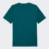 PUMA Темно-зелена чоловіча футболка  ESS+ Tape Tee 847382/08 XXL темно-зелений - зображення 7