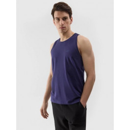   4F Майка чоловіча  Sleeveless M076 4FWSS24TSLEM076-31S XL Синя (5904698718009)