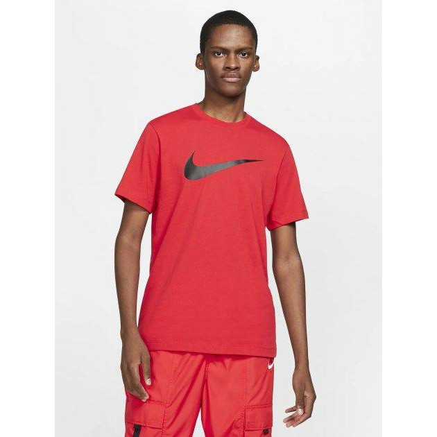 Nike Футболка  M Nsw Tee Icon Swoosh DC5094-657 S University Red/Black (194502461435) - зображення 1