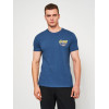 GUESS Футболка  Ss Cn  Italic Flock Tee M3BI29-J1314-A72K S South Coast Blue (7622336624793) - зображення 1