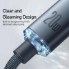 Baseus USB Type-C to Lightning Crystal Shine Series 20W 2m Black (CAJY000301) - зображення 5