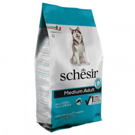   Schesir Dog Medium Adult Fish 12 кг (ШСВСР12)