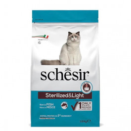 Schesir Sterilized & Light Fish 1,5 кг ШКВСР1,5