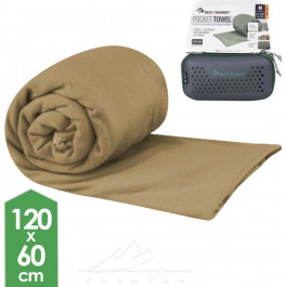   Sea to Summit Рушник туристичний Pocket Towel L 60x120 см Desert Brown (STS ACP071051-060312)