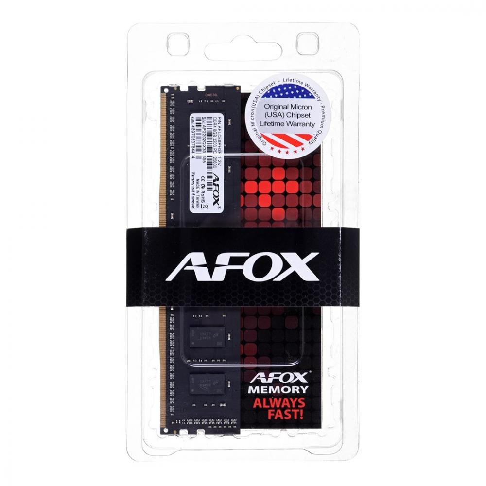 AFOX 16 GB DDR4 3200 MHz (AFLD416PS1P) - зображення 1