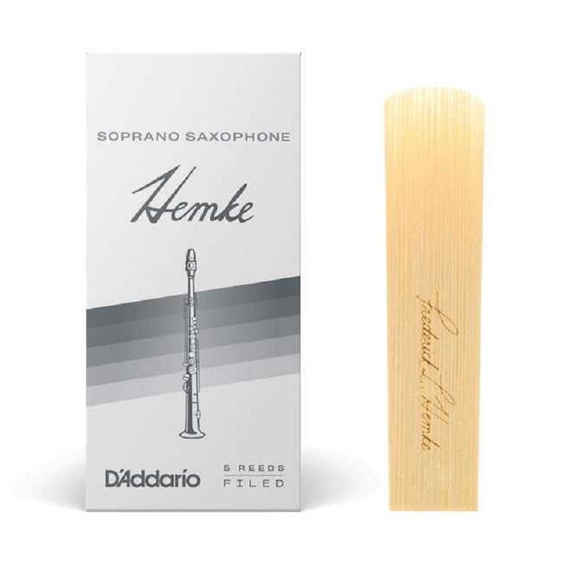 RICO Трости для саксофона сопрано RHKP5SSX200 Frederick L. Hemke - Soprano Sax #2.0 - 5-Pack - зображення 1