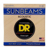 DR Струны для акустической гитары  RCA-10 Sunbeams Phosphor Bronze Acoustic Guitar Strings Extra Light - зображення 1