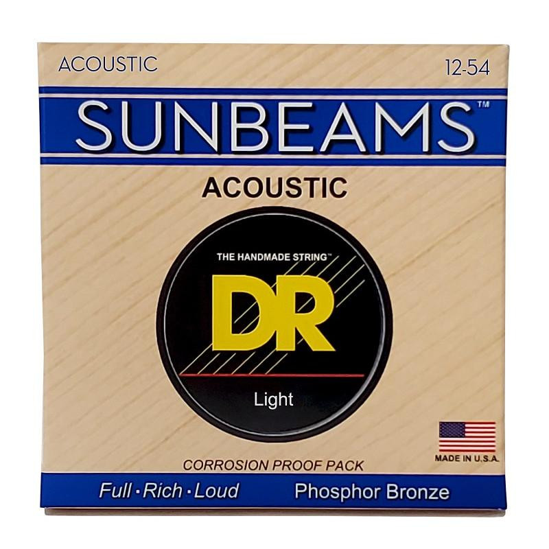 DR Струны для акустической гитары RCA-12 Sunbeam (12-54) Medium (29-2-24-9) - зображення 1