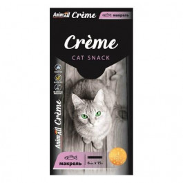 AnimAll Snack Creme з макрелью 6х15 г (176405)
