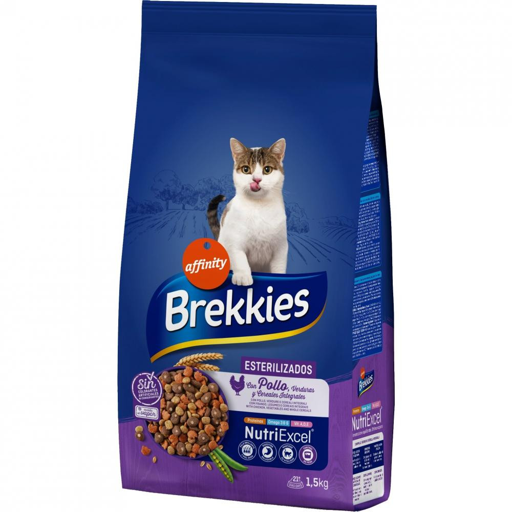Brekkies Cat Sterilized 1.5 кг (927405) - зображення 1