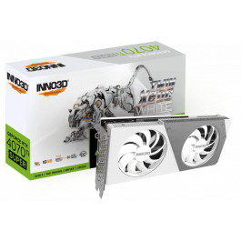   INNO3D GEFORCE RTX 4070 Ti SUPER TWIN X2 OC WHITE (N407TS2-166XX-186156W)