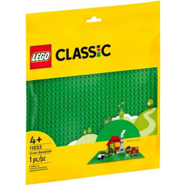 LEGO Classic Зелёная базовая пластина 1 деталь (11023)