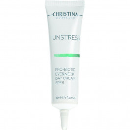   CHRISTINA Дневной крем  Unstress Pro-Biotic Day Cream Eye&Neck SPF 8 30 мл (7290100367612)