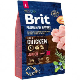   Brit Premium Junior L 3 кг 170823/6420