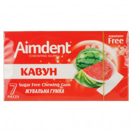   Aimdent Жувальна гумка  Кавун, 14,5 г (928719) (8680976404419)