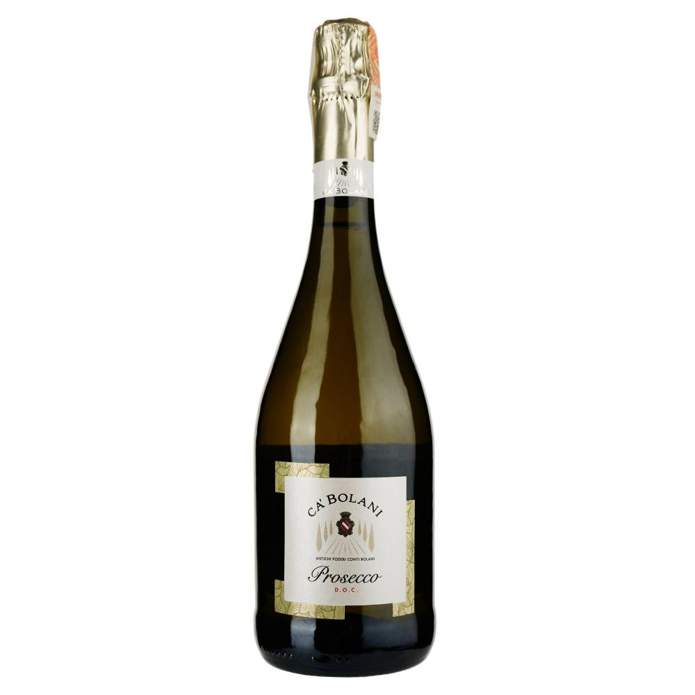 Tenuta Ca'Bolani Вино ігристе Tenuta Ca' Bolani Prosecco Brut, біле, брют, 11%, 0,75 л (8002235005722) - зображення 1