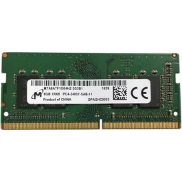 Micron 8 GB SO-DIMM DDR4 2400 MHz (MTA8ATF1G64HZ-2G3B1)