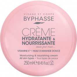 Byphasse Moisturizing And Nourishing Cream Face And Body Крем живильний для обличчя та тіла 250 мл