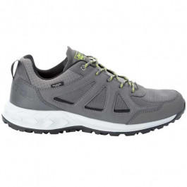   Jack Wolfskin Напівчеревики woodland 2 texapore low m (4051271_6505) 10.5 Сірий, зелений