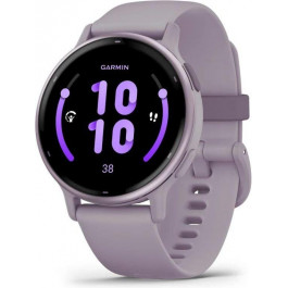 Garmin vivoactive 5 Metallic Orchid Aluminum Bezel with Orchid Case and Silicone (010-02862-13/53)