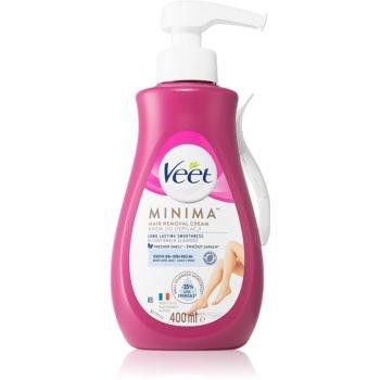 Veet Silk & Fresh крем для депіляції для чутливої шкіри алое вера та вітамін E 400 мл - зображення 1