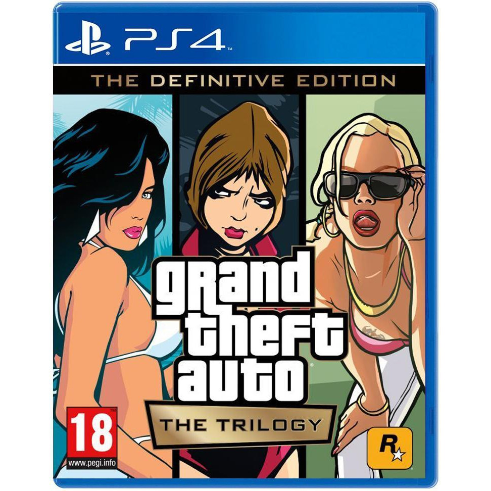  Grand Theft Auto: The Trilogy The Definitive Edition PS4 (5026555430920) - зображення 1