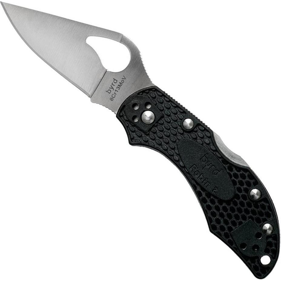 Spyderco Byrd Robin 2 FRN Black (BY10PBK2) - зображення 1