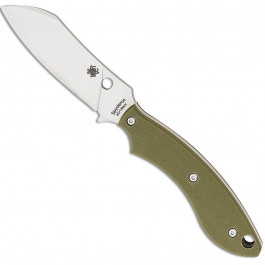   Spyderco Stok G-10 Drop Point Green (FB50GPOD)