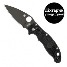   Spyderco Manix 2 Black Blade (C101PBBK2)