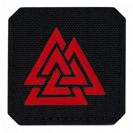   M-Tac Пластир  Valknut Laser Cut Black/Red (51162233)